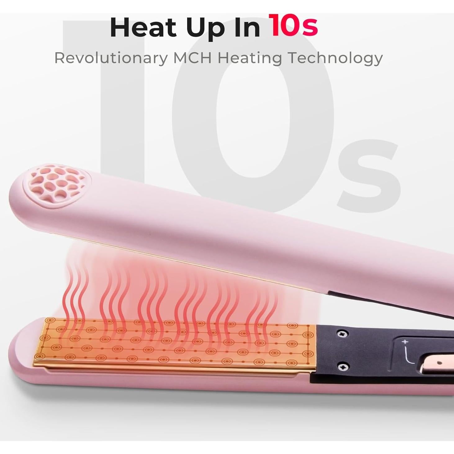 Plancha de Pelo TYMO SWAY 2 en 1 Titanio 32 Temperaturas