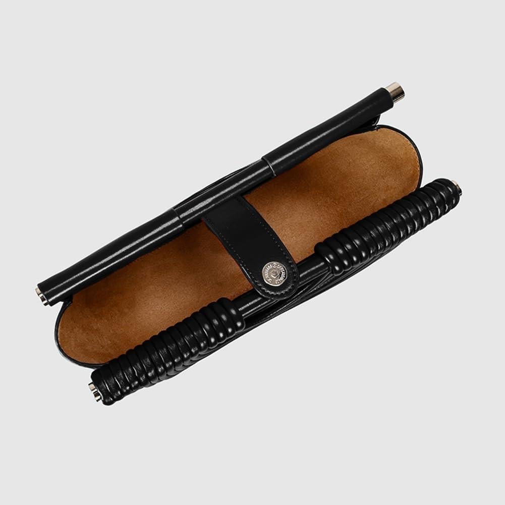 Bolso Clutch Tejido CUXVA Negro para Mujeres - Elegante y Formal