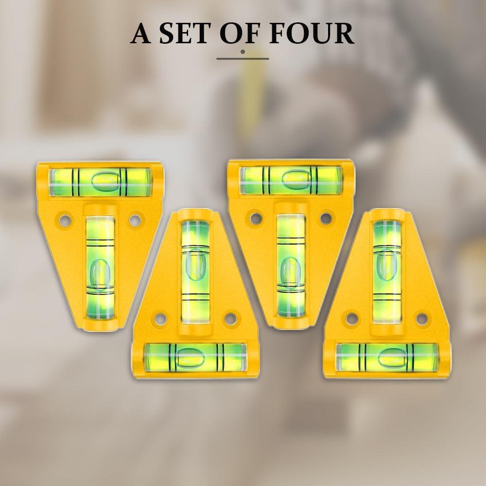 Niveladores Magnéticos para RV Lecctso - 4 Piezas Amarillo