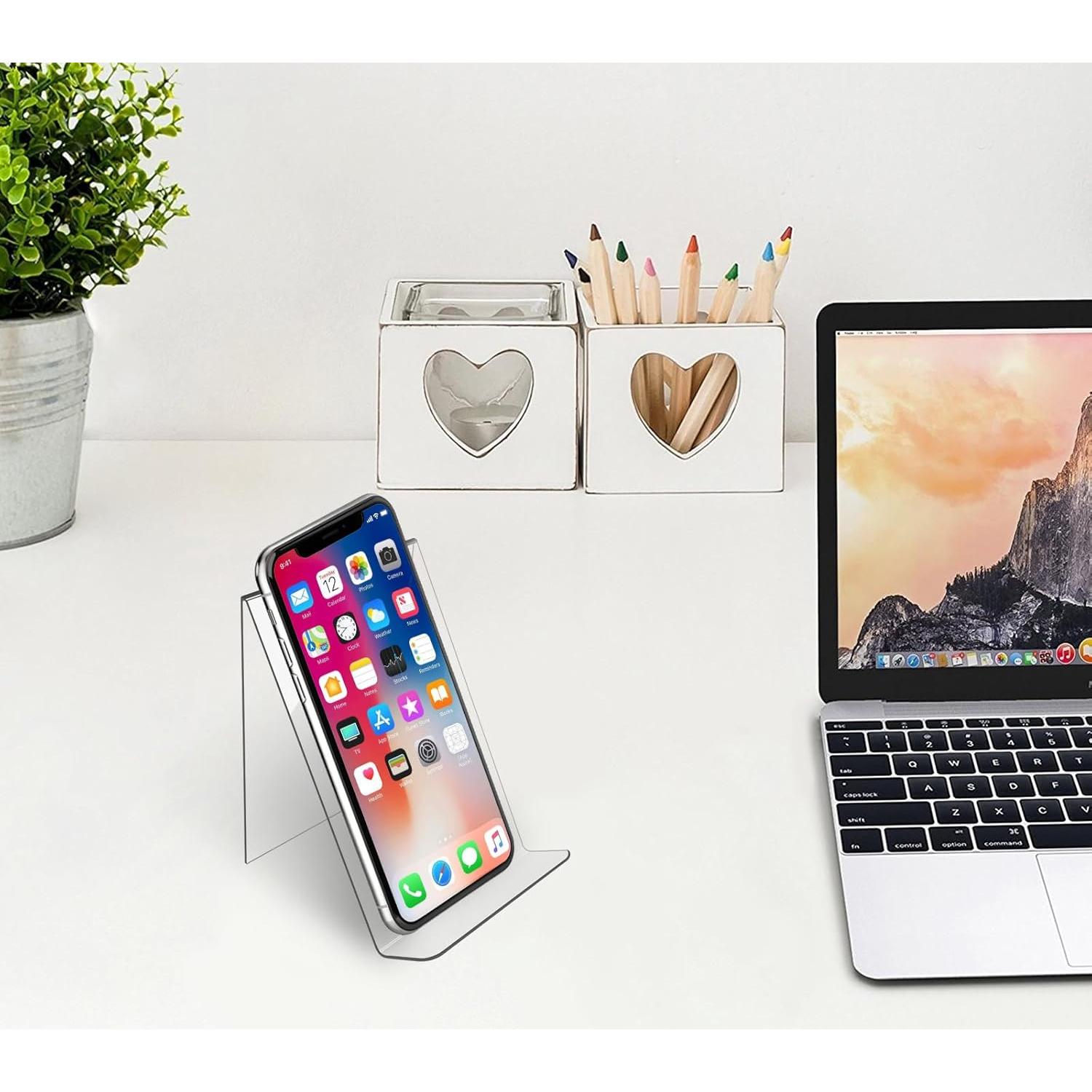 Soporte de Libro Acrílico Trophable Paquete de 4 Unidades