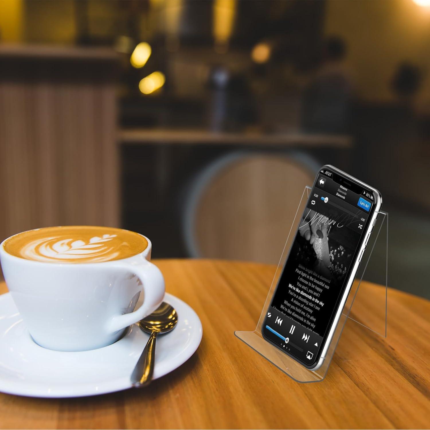 Soporte de Libro Acrílico Trophable Paquete de 4 Unidades