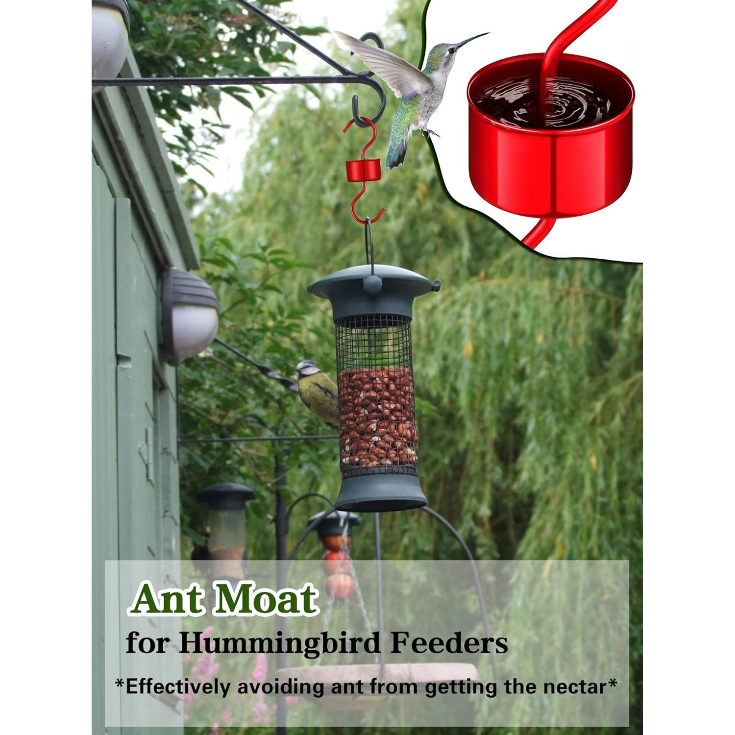 Trampa para Hormigas Therwen 6 Pcs para Comederos de Colibrí