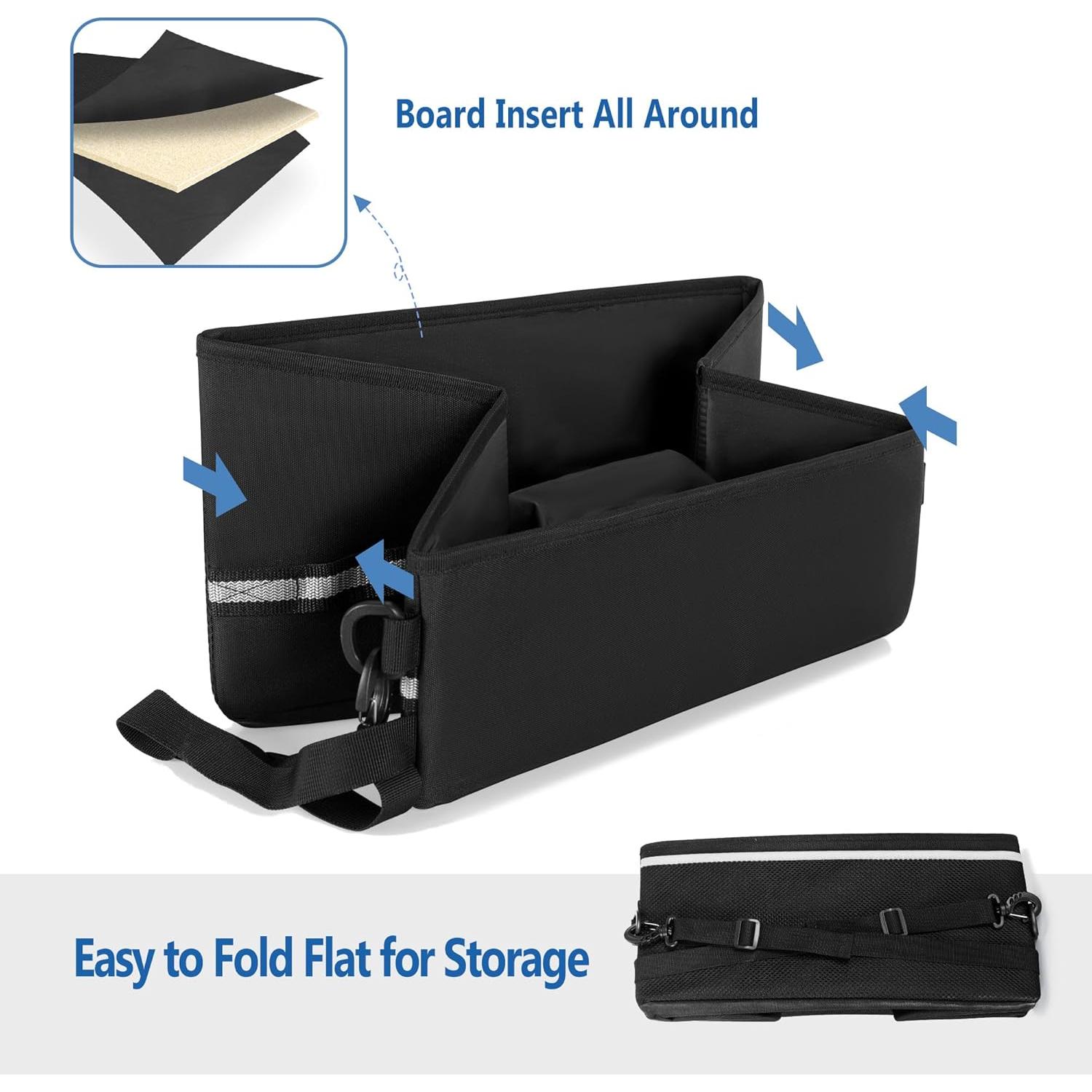 Organizador de Almacenamiento Bajo el Asiento GRAOSO Negro