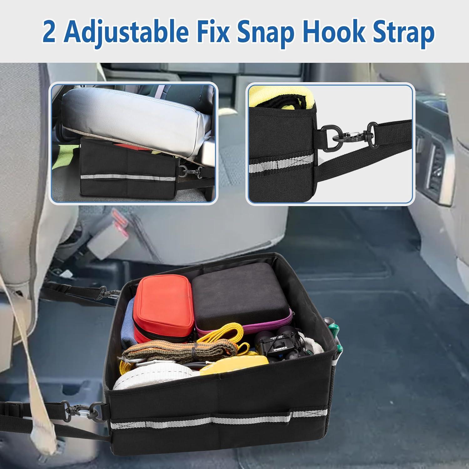 Organizador de Almacenamiento Bajo el Asiento GRAOSO Negro