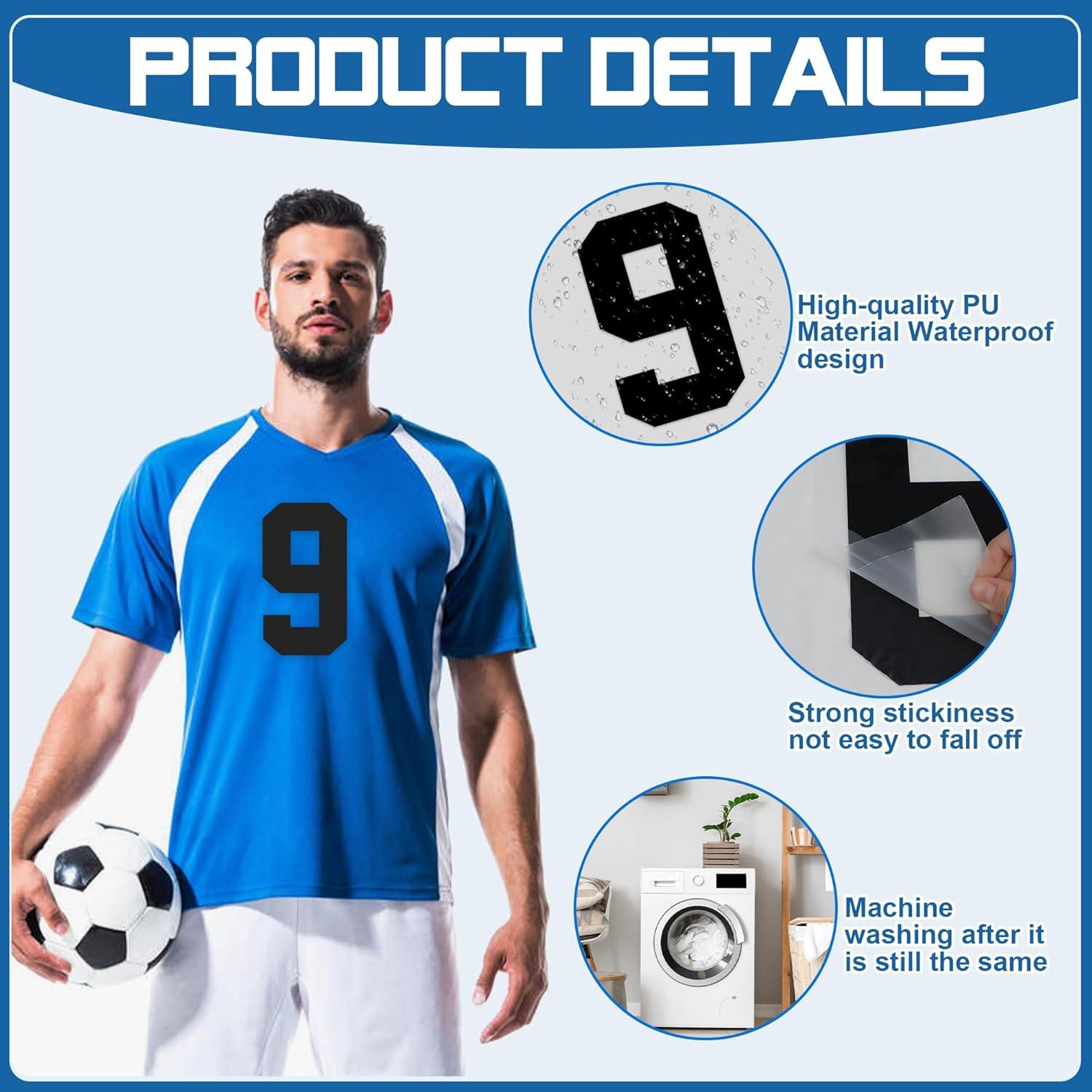 36 Números de Transferencia de Calor Huimdery 20 cm Negro