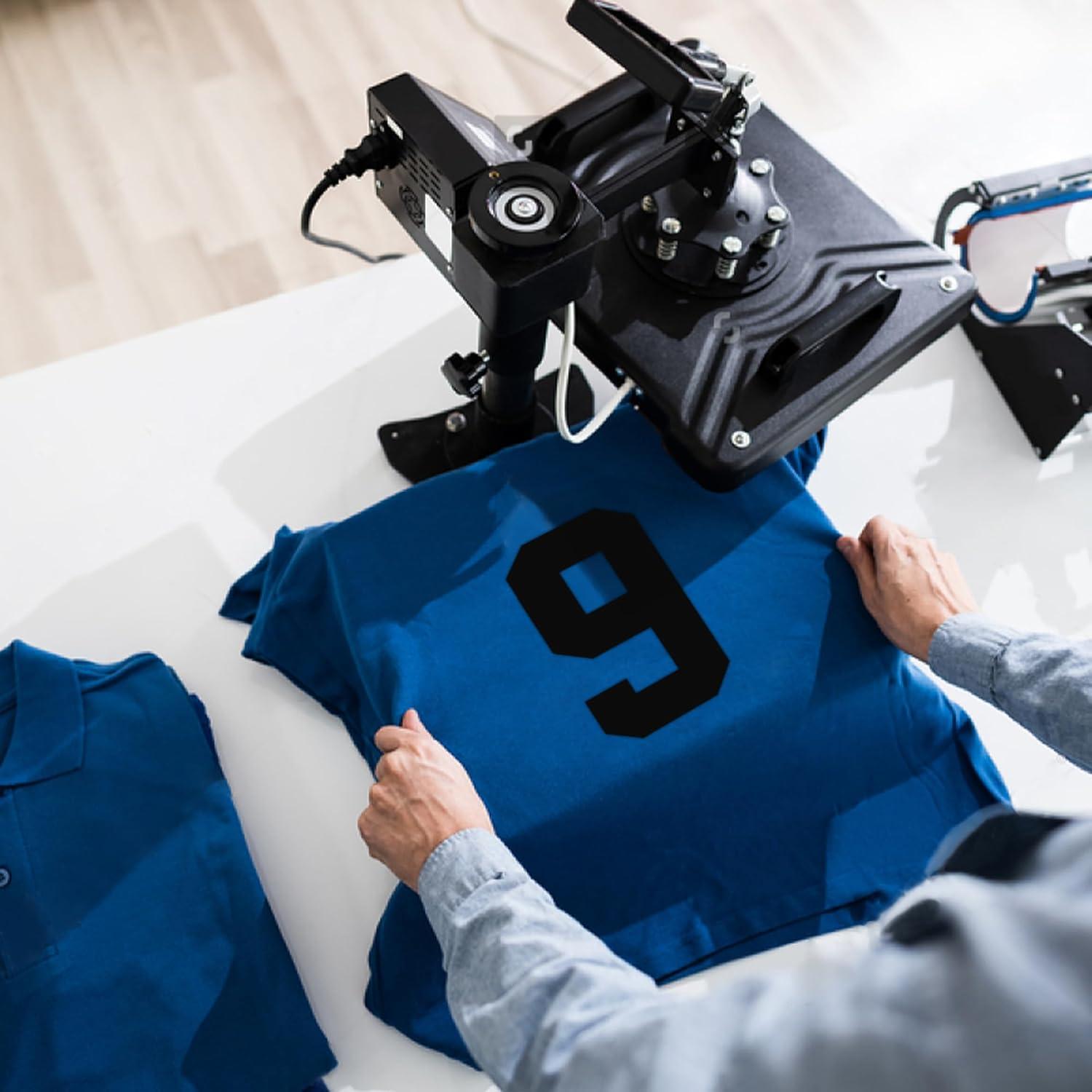 36 Números de Transferencia de Calor Huimdery 20 cm Negro