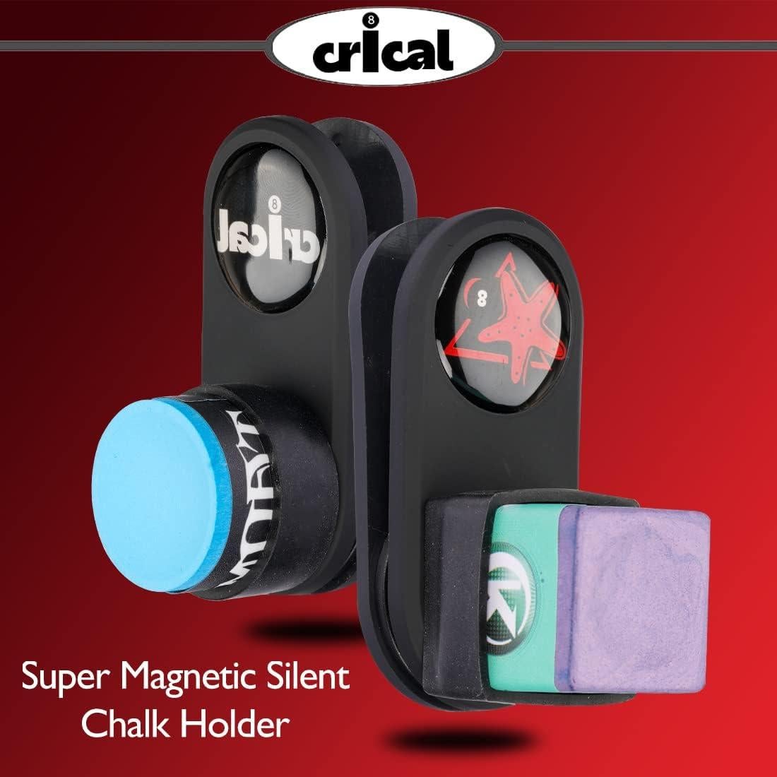 Soporte Magnético de Tiza de Billar CRICAL - Portátil y Antideslizante