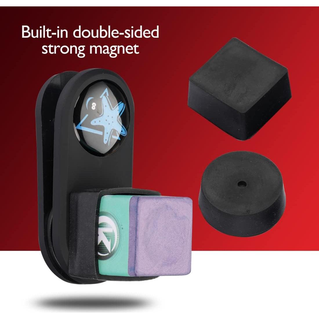 Soporte Magnético de Tiza de Billar CRICAL - Portátil y Antideslizante