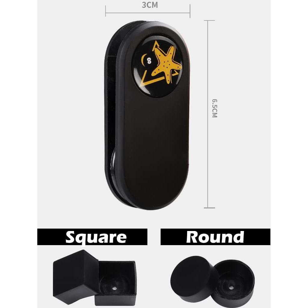 Soporte Magnético de Tiza de Billar CRICAL - Portátil y Antideslizante