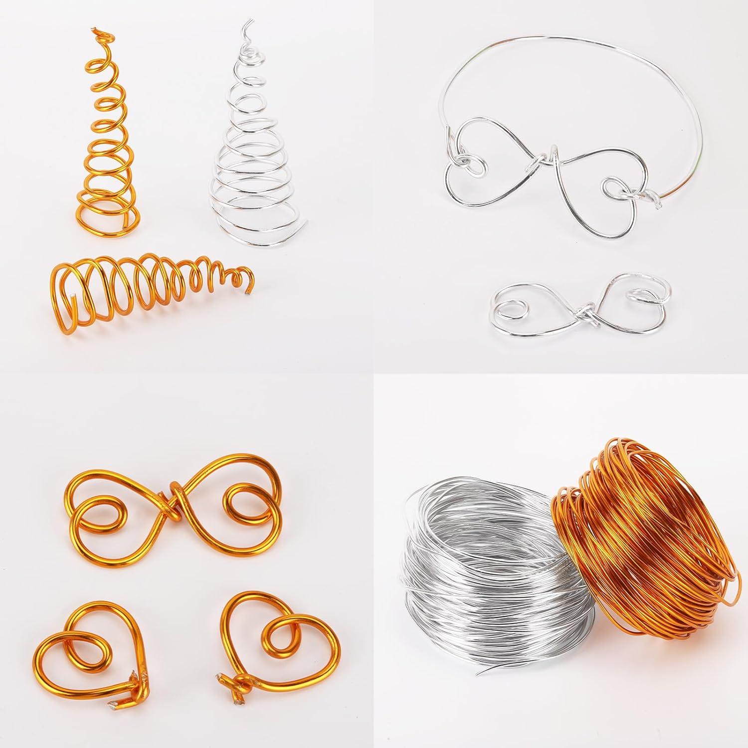 Alambre de Aluminio Flexible Tecbeauty 30m x 3mm Plata