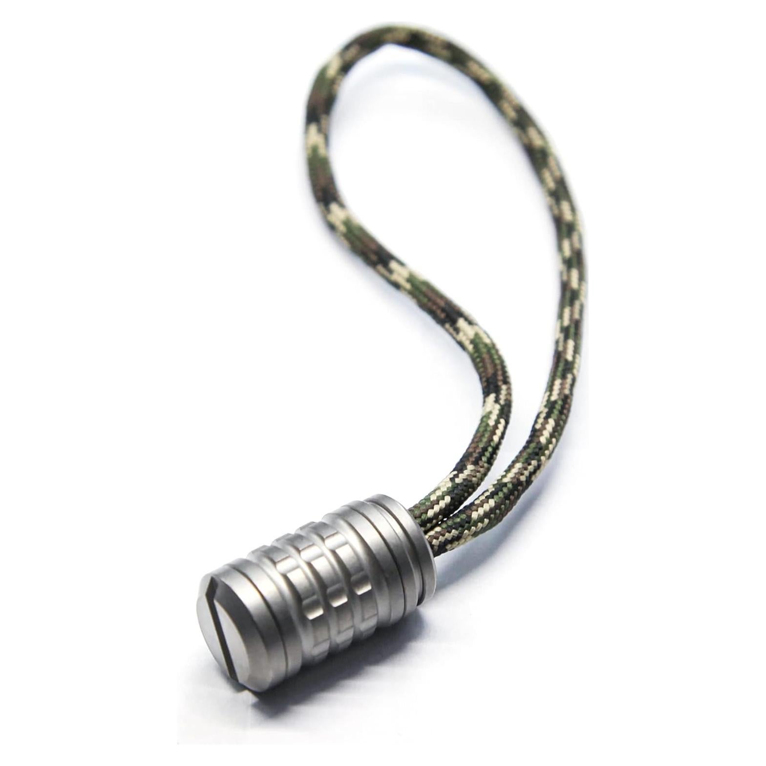 Cuenta de Paracord de Titanio WANERSEN Estilo 1 25mm