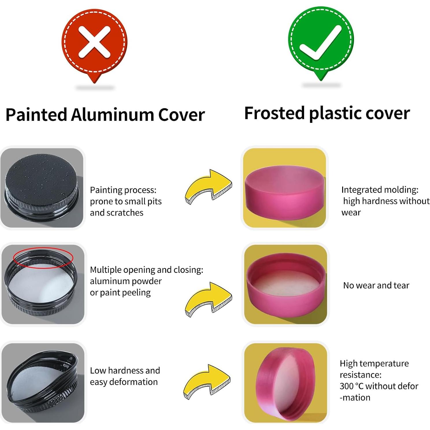 24 Tarros de Especias de Vidrio JARXSUN con Etiquetas y Tapas