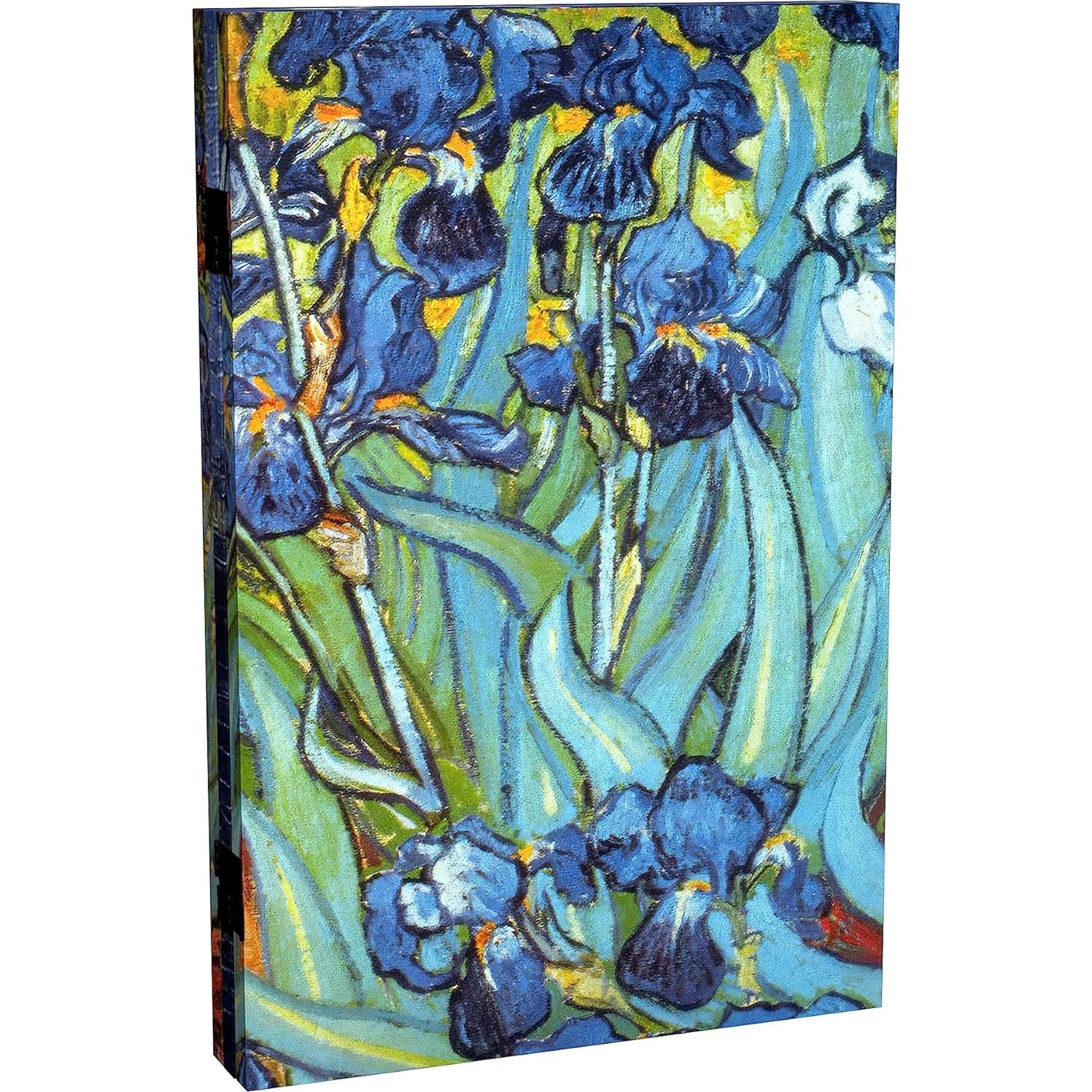 Pantalla Plegable de Lienzo Van Gogh 3 Paneles 120x60 cm