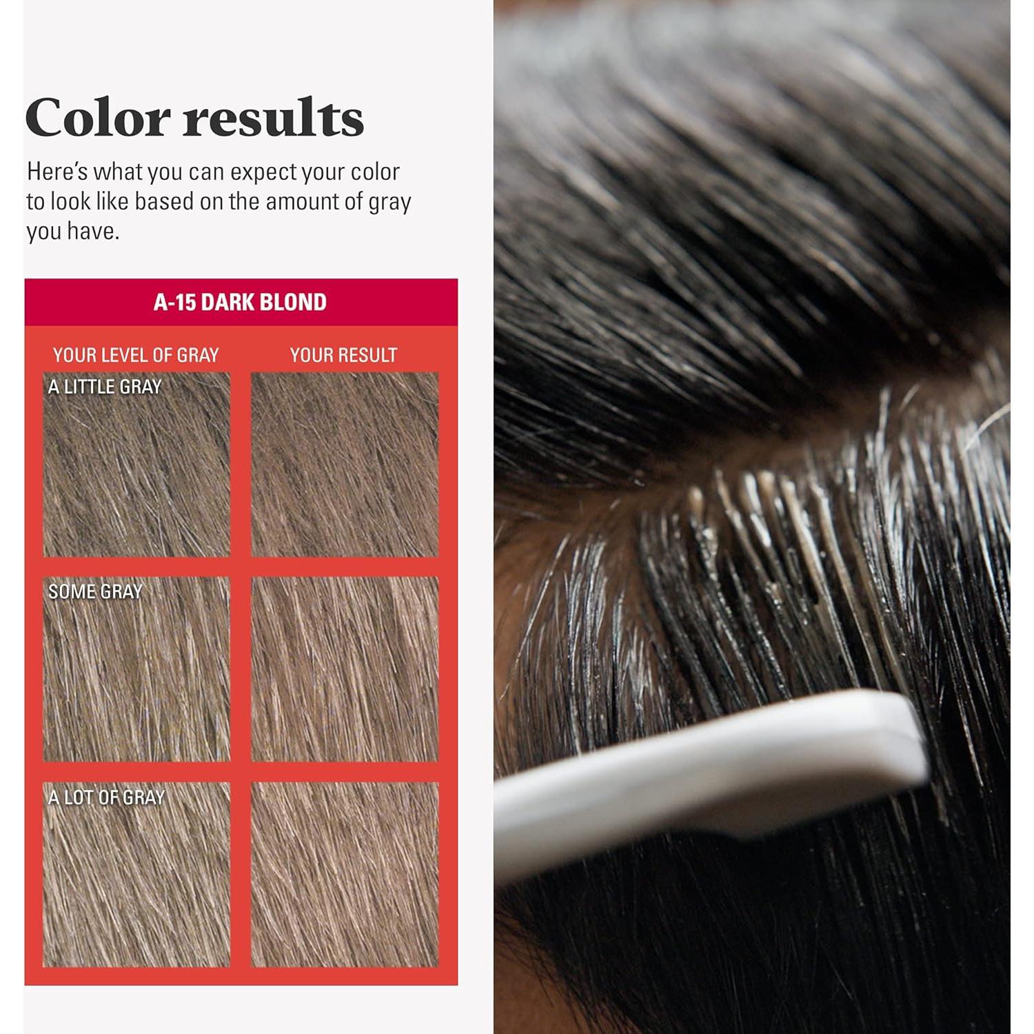 Tinte para Cabello Masculino Just For Men Rubio Oscuro A-15