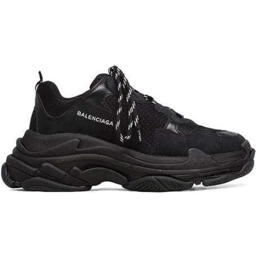 Cuerdas de Reemplazo Balenciaga Triple S Negro y Blanco 130cm