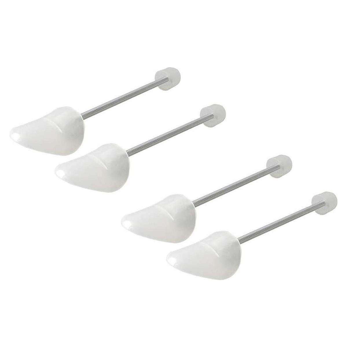 2 Pares de Árboles para Zapatos Ajustables UPSTORE Transparentes