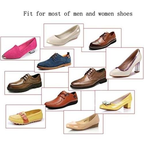 2 Pares de Árboles para Zapatos Ajustables UPSTORE Transparentes