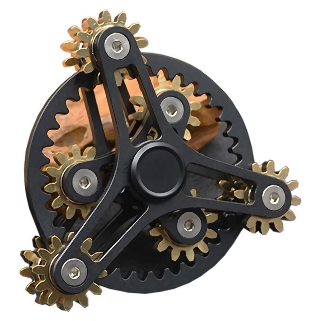 Spinner de Fidget Wewinn 13 Rodamientos Negro Engranajes