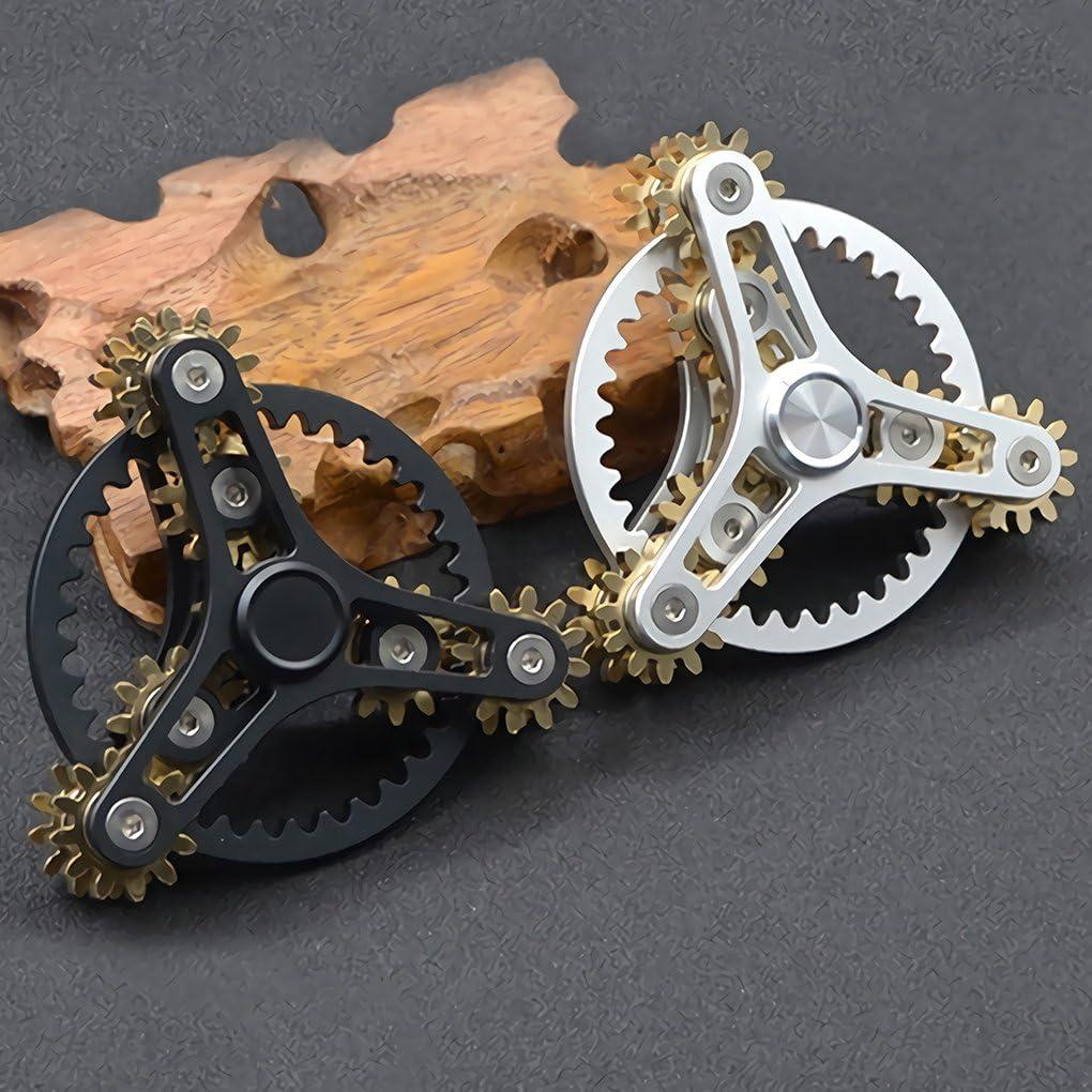 Spinner de Fidget Wewinn 13 Rodamientos Negro Engranajes