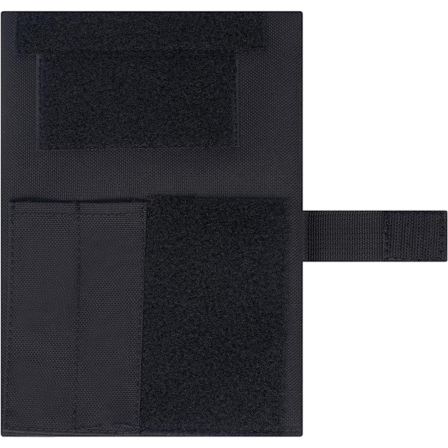 Cubierta de Cuaderno Táctico VEPKOIT Negra Impermeable 5.5x8