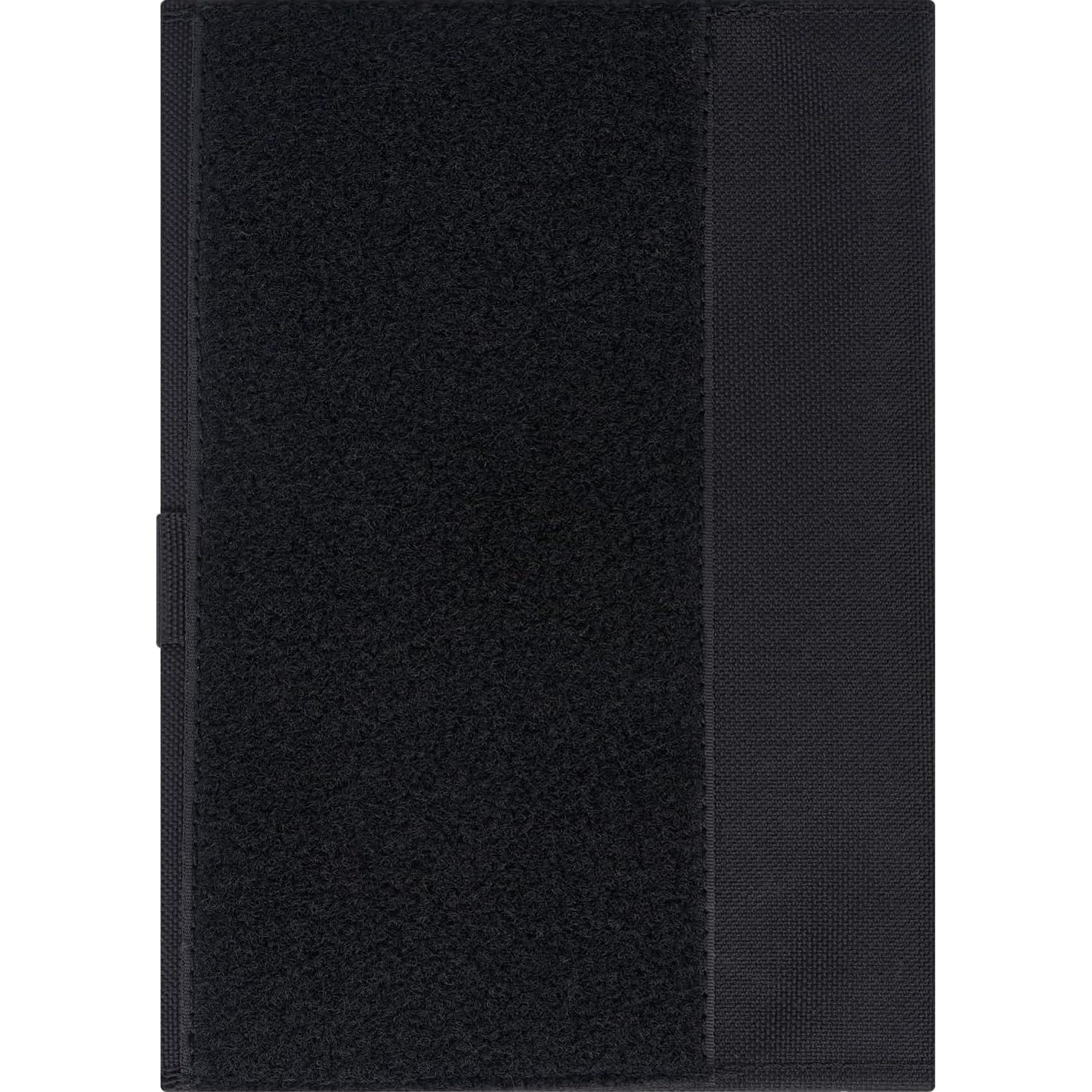 Cubierta de Cuaderno Táctico VEPKOIT Negra Impermeable 5.5x8