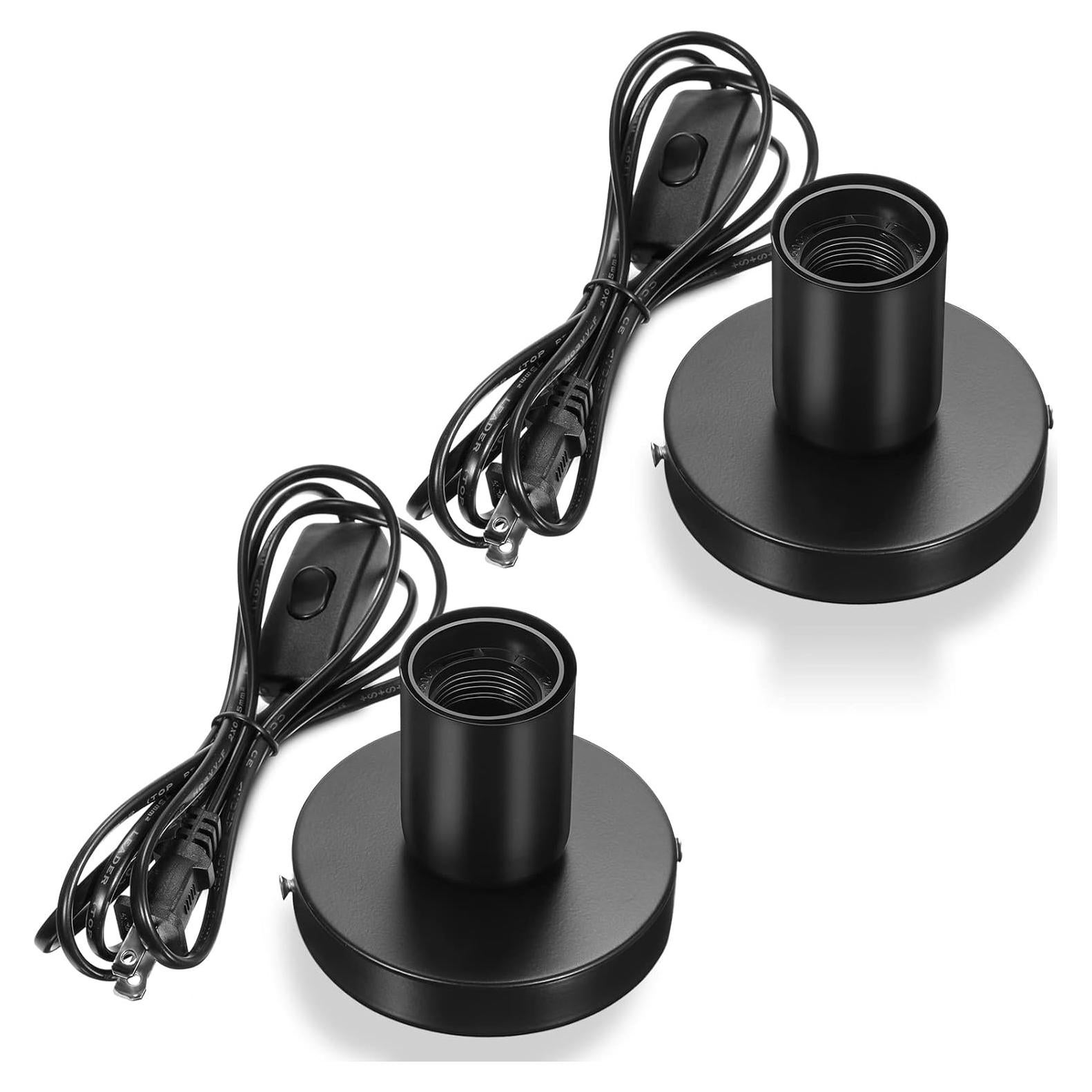 Base de Lámpara de Escritorio Tuanse E26 E27 Metal Pulido 1.83m