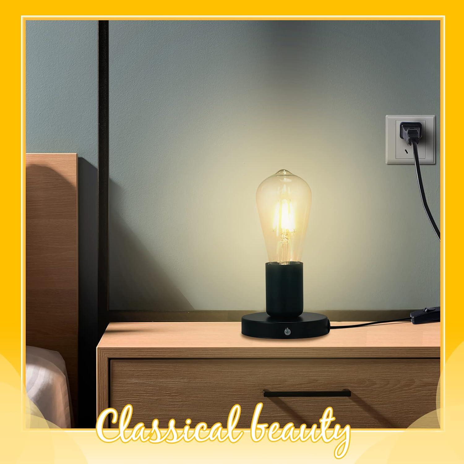 Base de Lámpara de Escritorio Tuanse E26 E27 Metal Pulido 1.83m