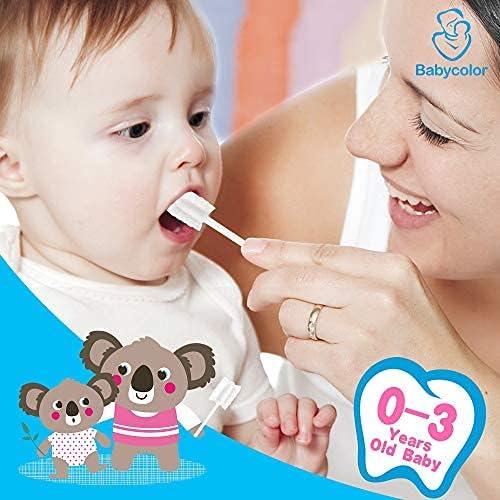 Limpiadores de Lengua para Bebés Babycolor - 100 Piezas Desechables