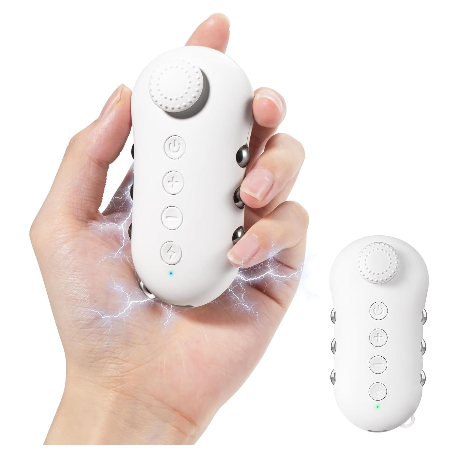 Juguete Antiestrés Tianhong Microcorriente Blanco