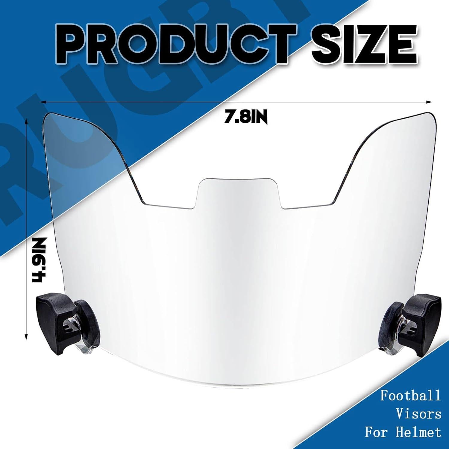 Visera de Fútbol Ceenna para Casco Juvenil y Adulto - 4 Pcs