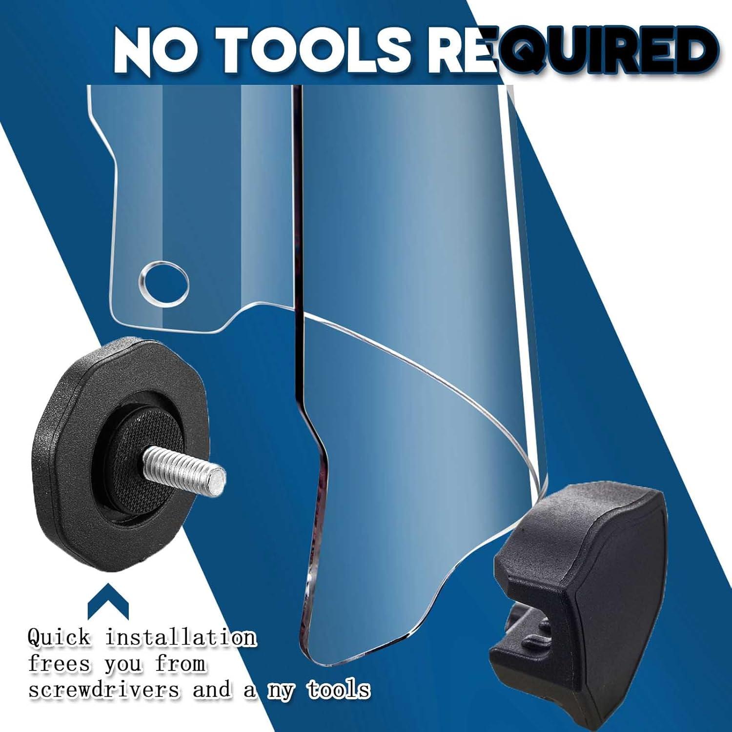 Visera de Fútbol Ceenna para Casco Juvenil y Adulto - 4 Pcs