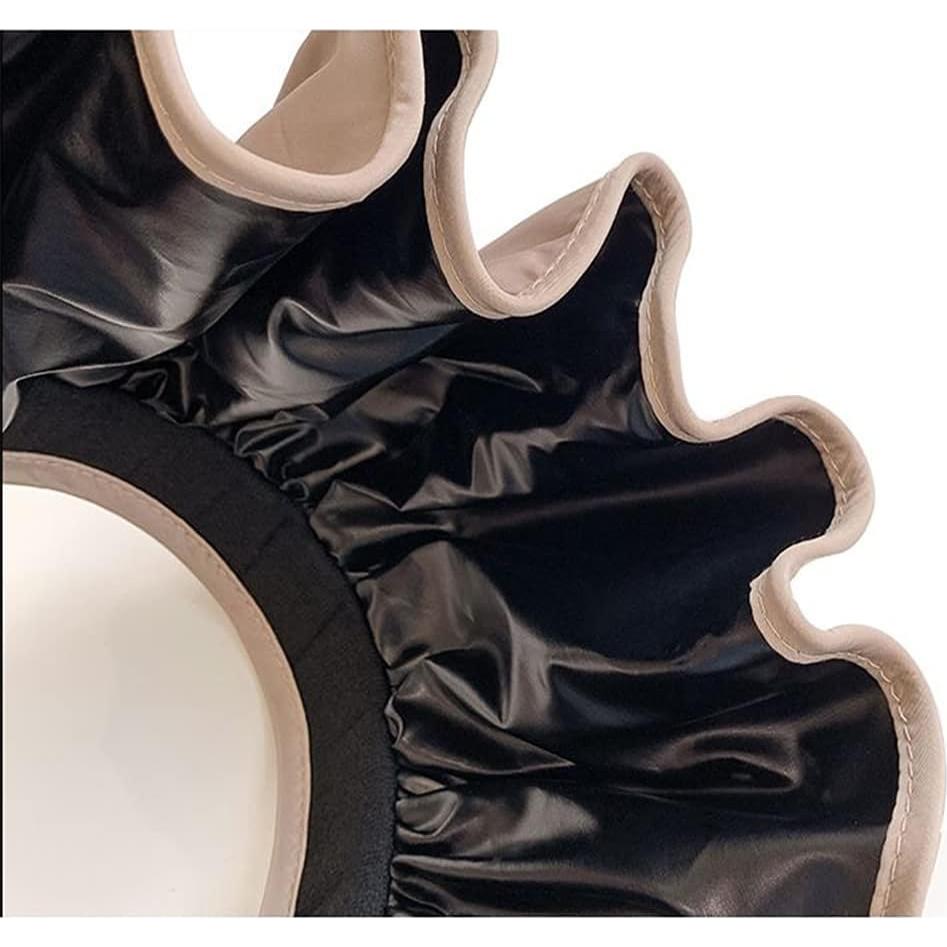 Gorra de Sol Plegable Mujer UV Protección Verano Beige