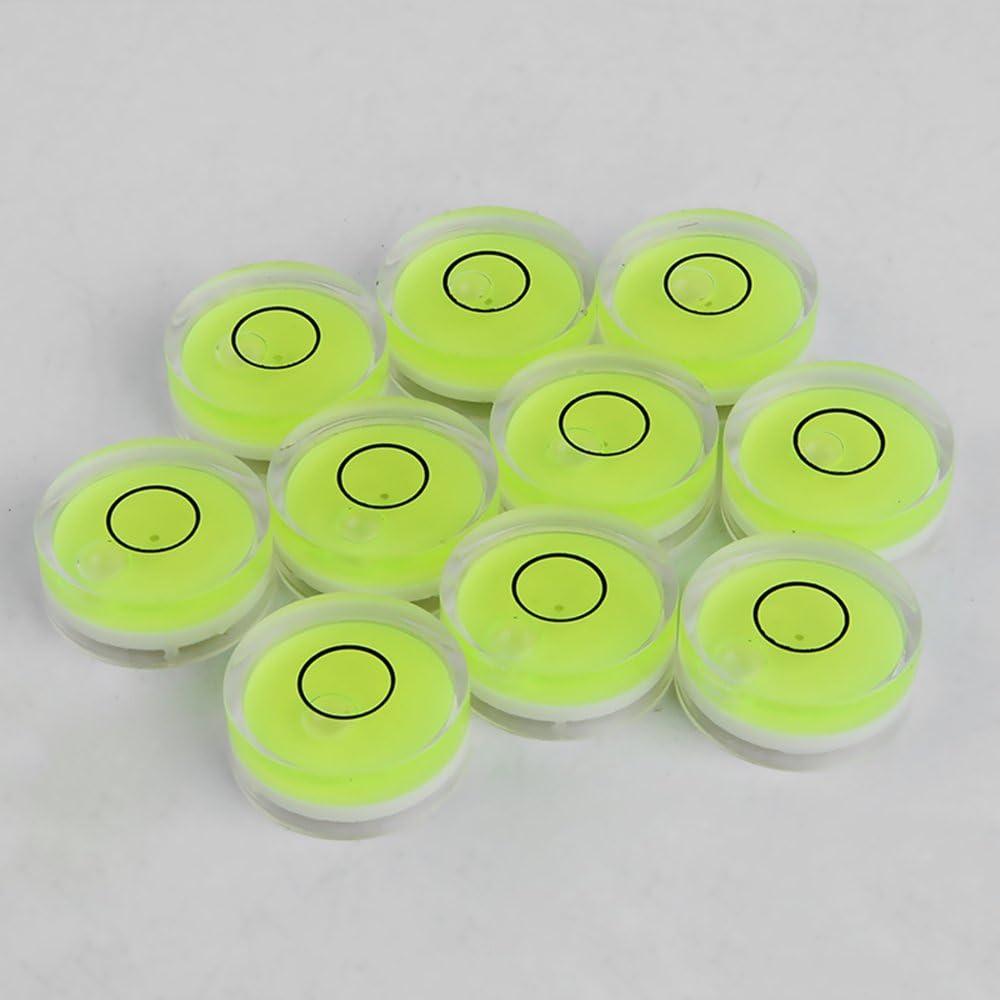 Nivel de Burbuja Circular 12x6mm - Set de 10 Winnsty