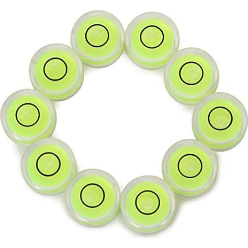 Nivel de Burbuja Circular 12x6mm - Set de 10 Winnsty
