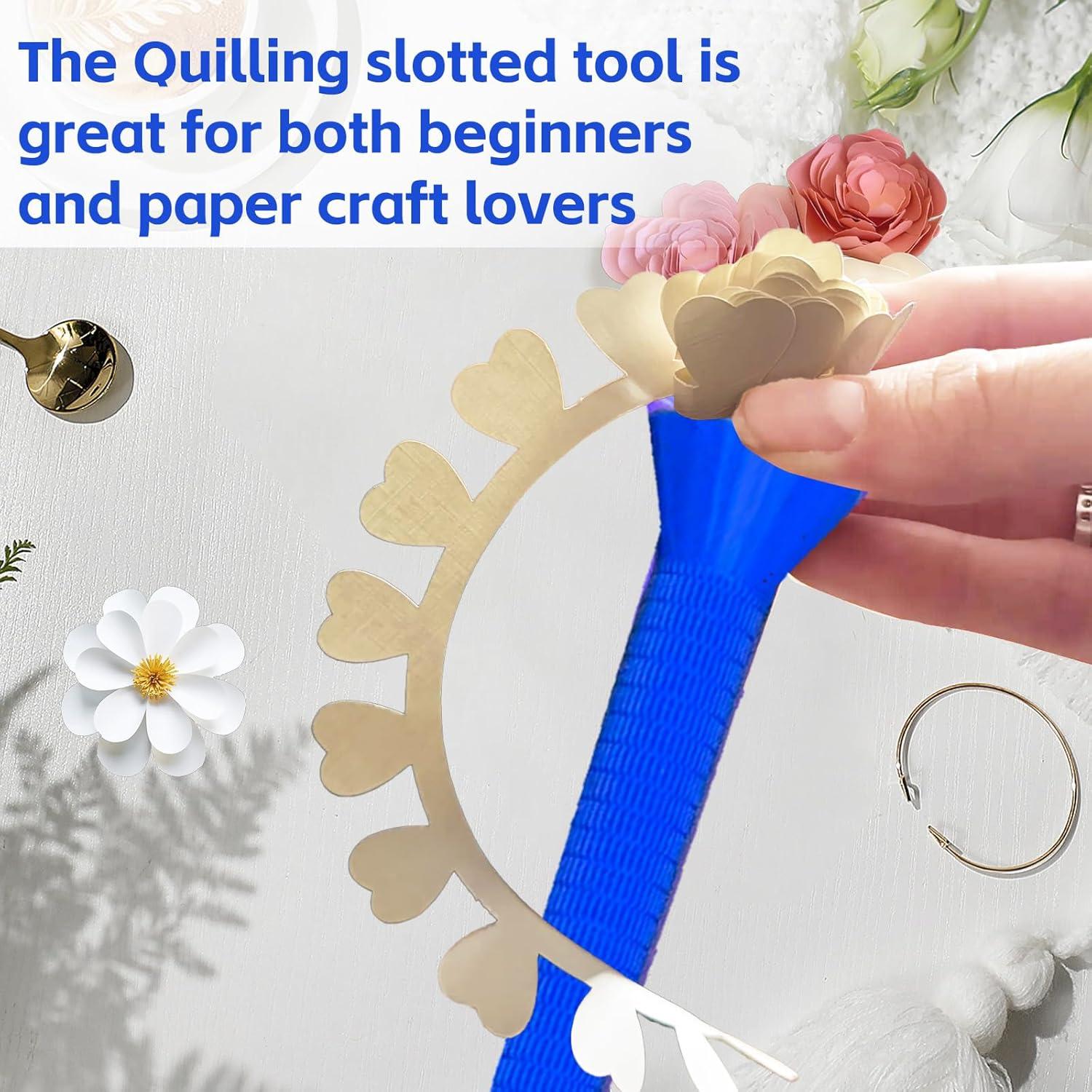 Herramienta de Quilling para Flores de Papel DANGYANG - Azul