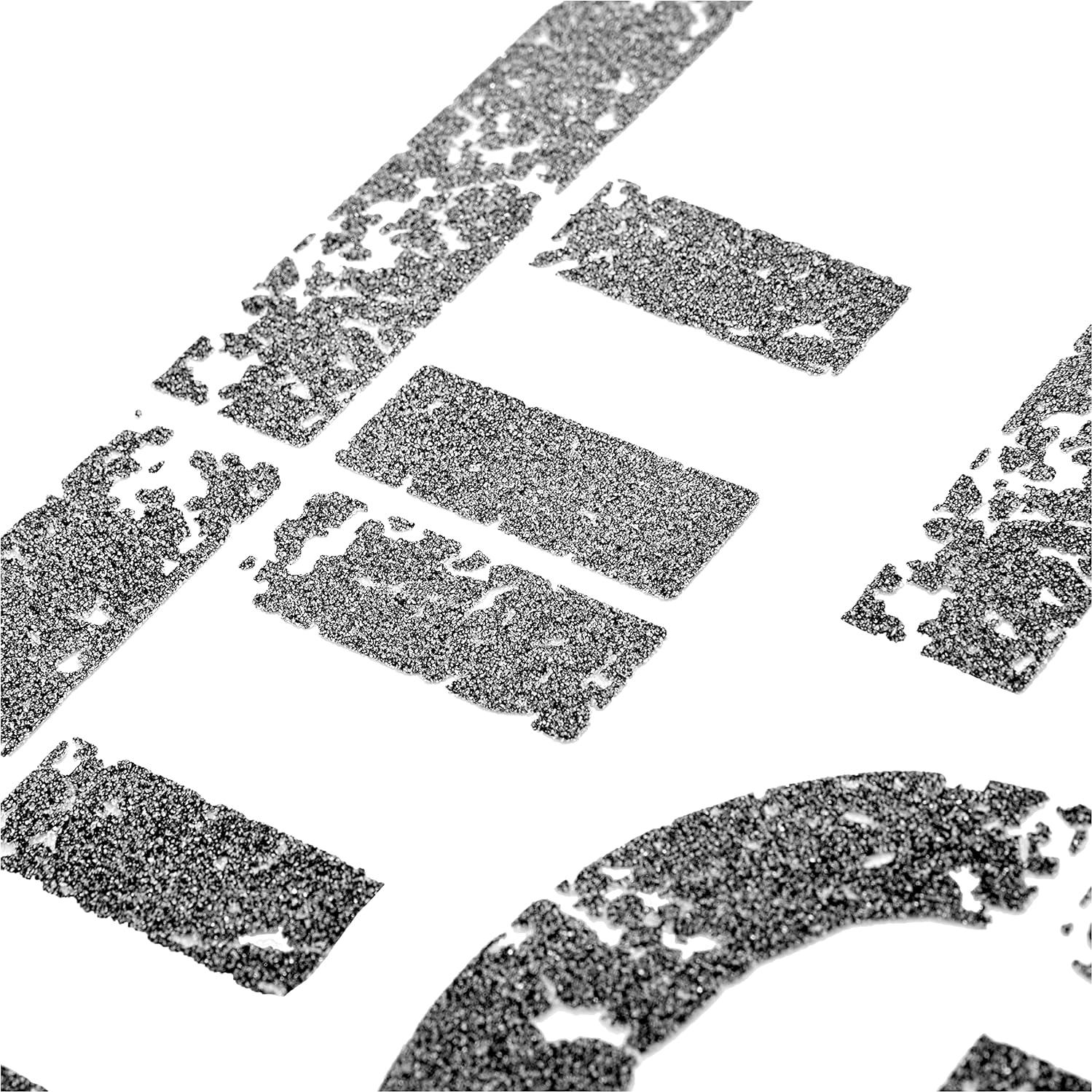 Letras Termoadhesivas Dritz 15523 7.62 cm Negras (5 Hojas)