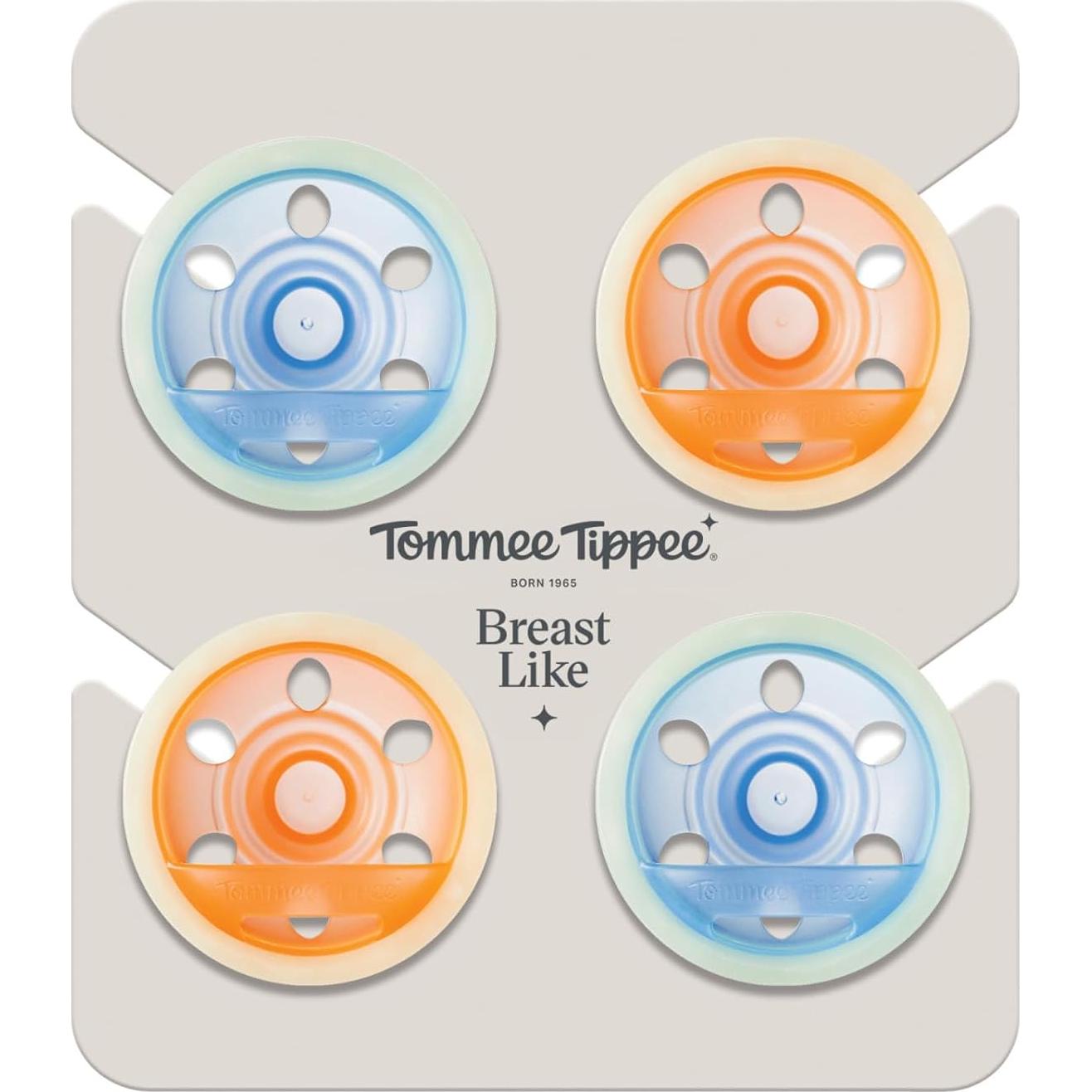 Chupete Nocturno Tommee Tippee 0-6 Meses Brilla en la Oscuridad