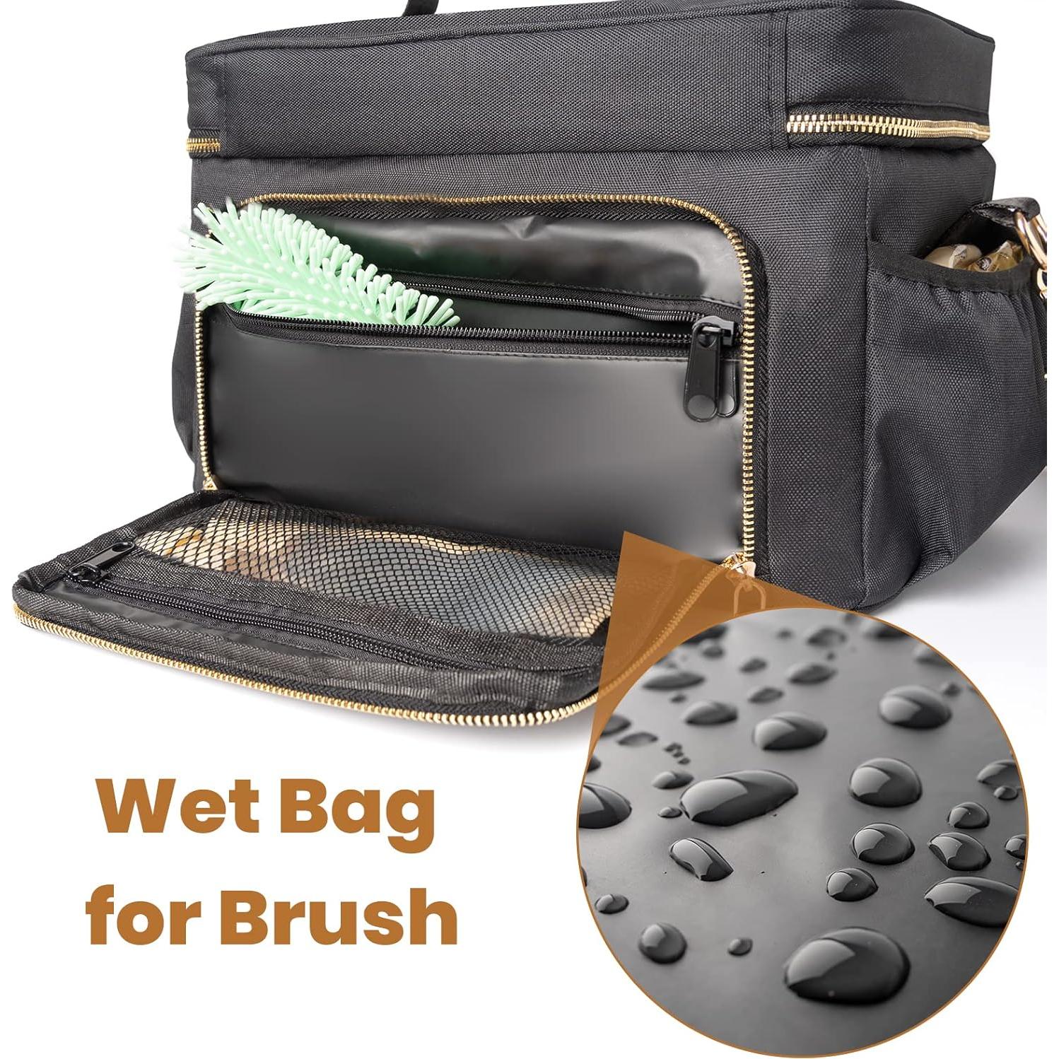 Bolsa de Transporte para Extractor de Leche EliteMom - Negro, Aislante y Funcional