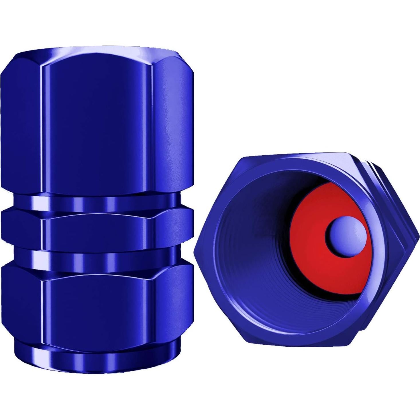 Tapas de Válvula de Neumático SAMIKIVA 12 Unidades Azul