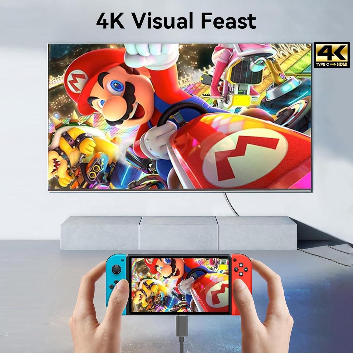 Adaptador USB C a HDMI 4K 60Hz Huiiwiz Multiport