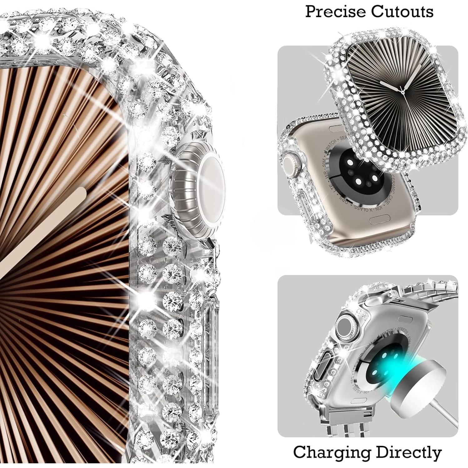 Funda Brillante WINGLE para Apple Watch Serie 10 42mm