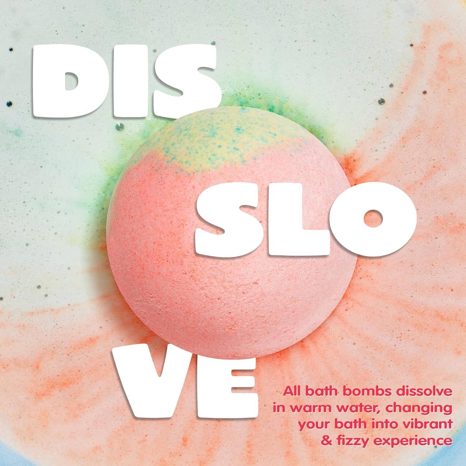 Bombas de Baño Espumosas JOYIN con Juguete Mochi - 12 Unidades