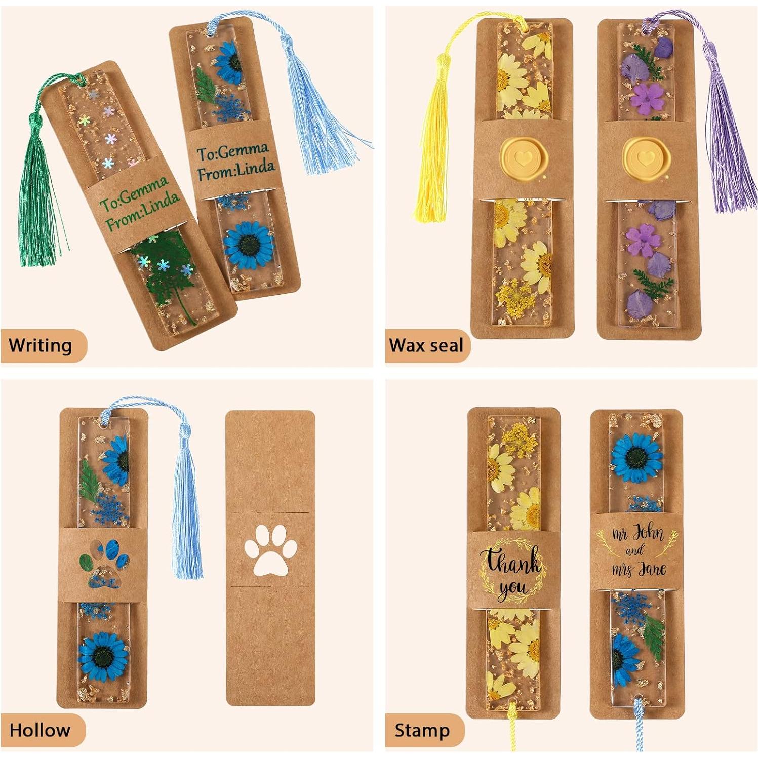 Soportes de Marcador Fumete 50 Piezas 15 x 4.5 cm Kraft