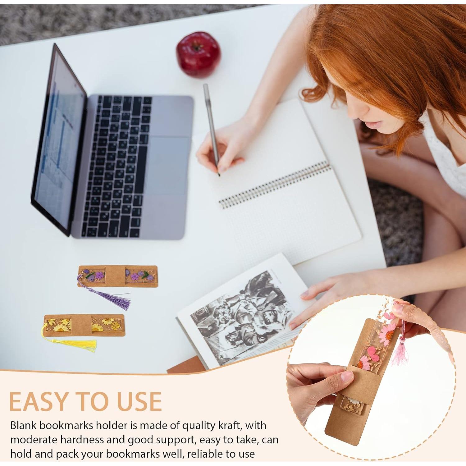 Soportes de Marcador Fumete 50 Piezas 15 x 4.5 cm Kraft