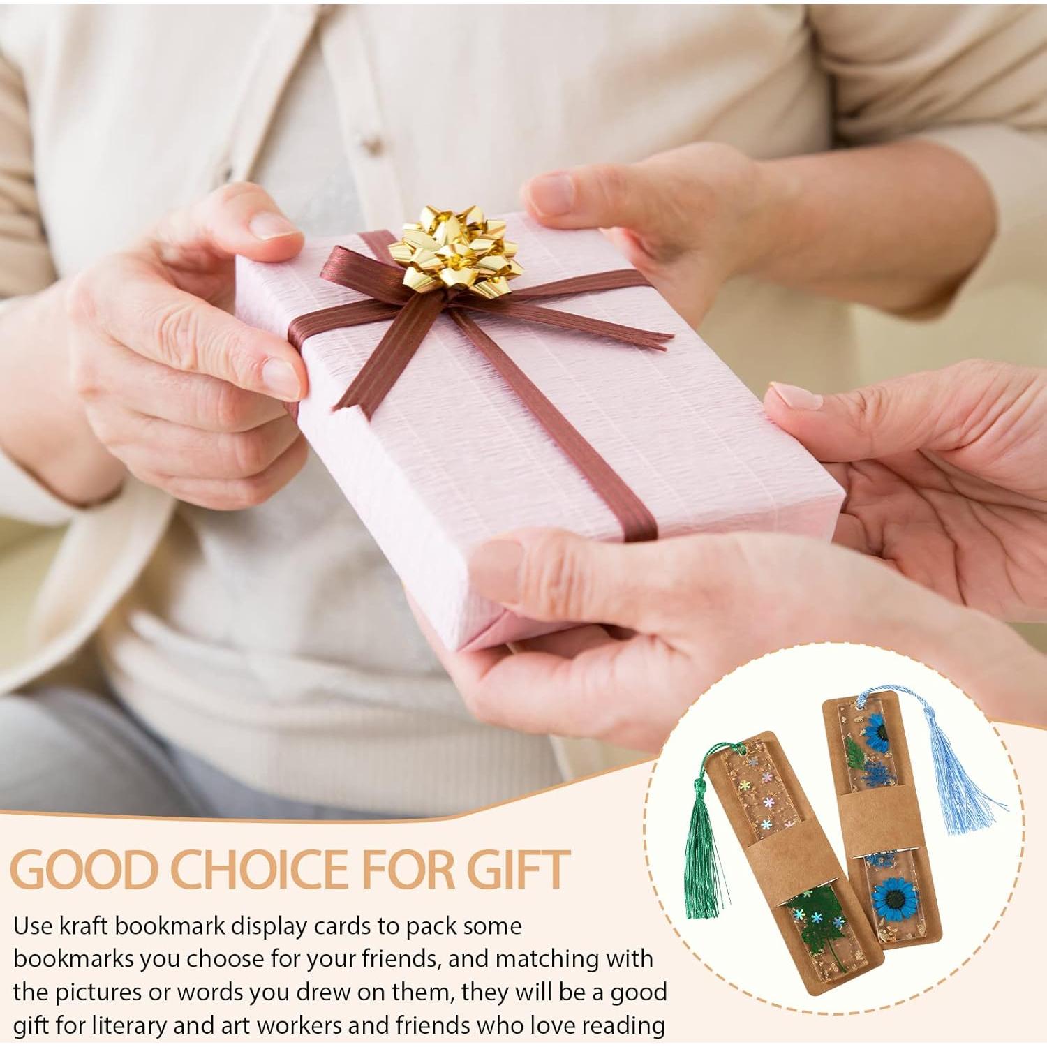 Soportes de Marcador Fumete 50 Piezas 15 x 4.5 cm Kraft