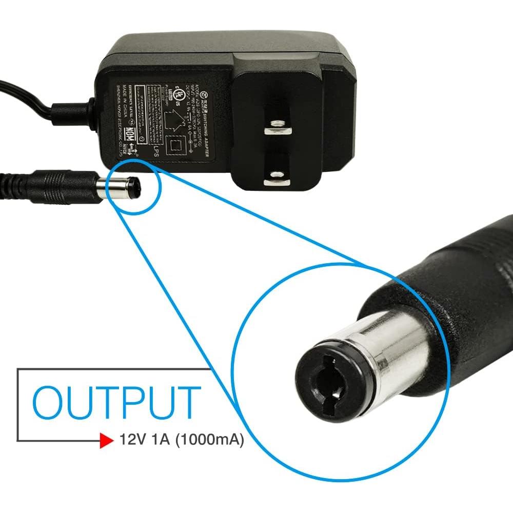 Adaptador de corriente R-Tech 12V 1A con conector 5.5x2.1mm