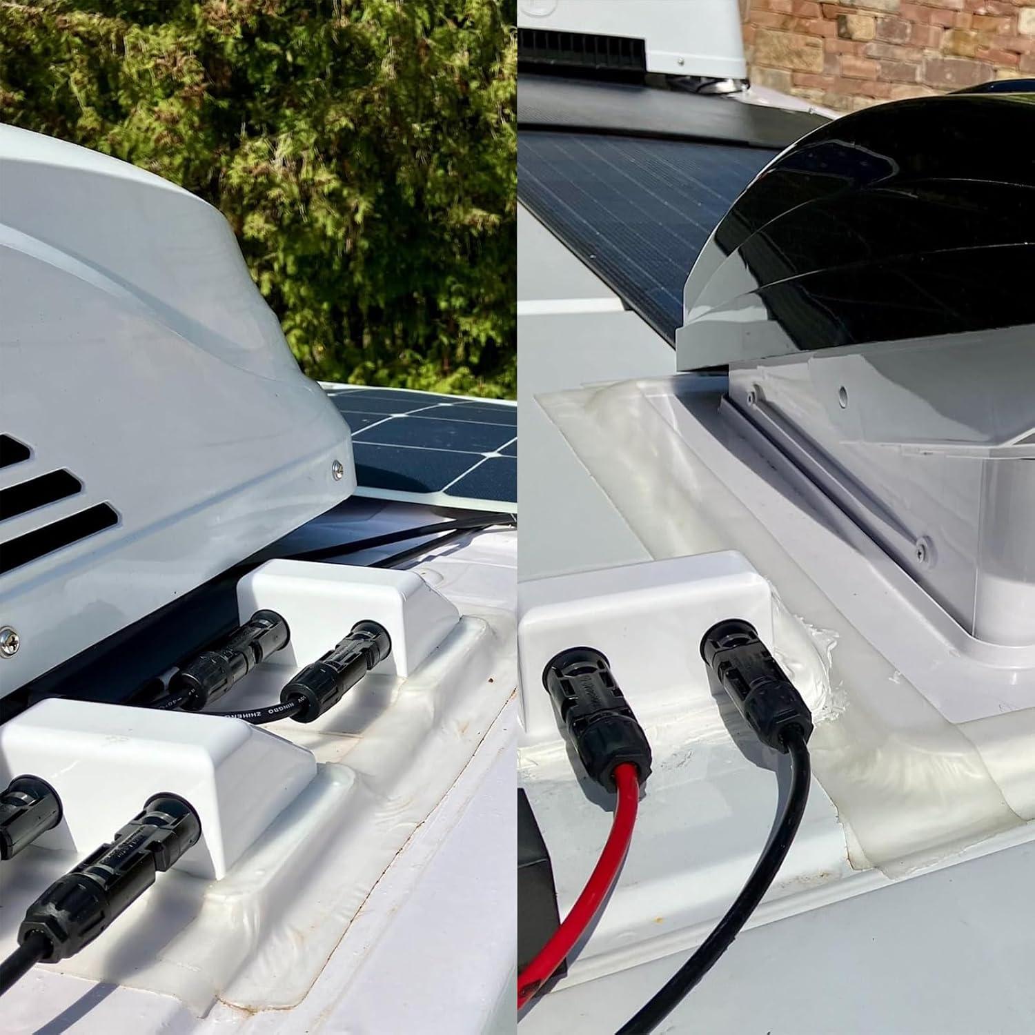 Entrada de Cable Solar Trisinger 0.1m 10AWG Doble Conector UV