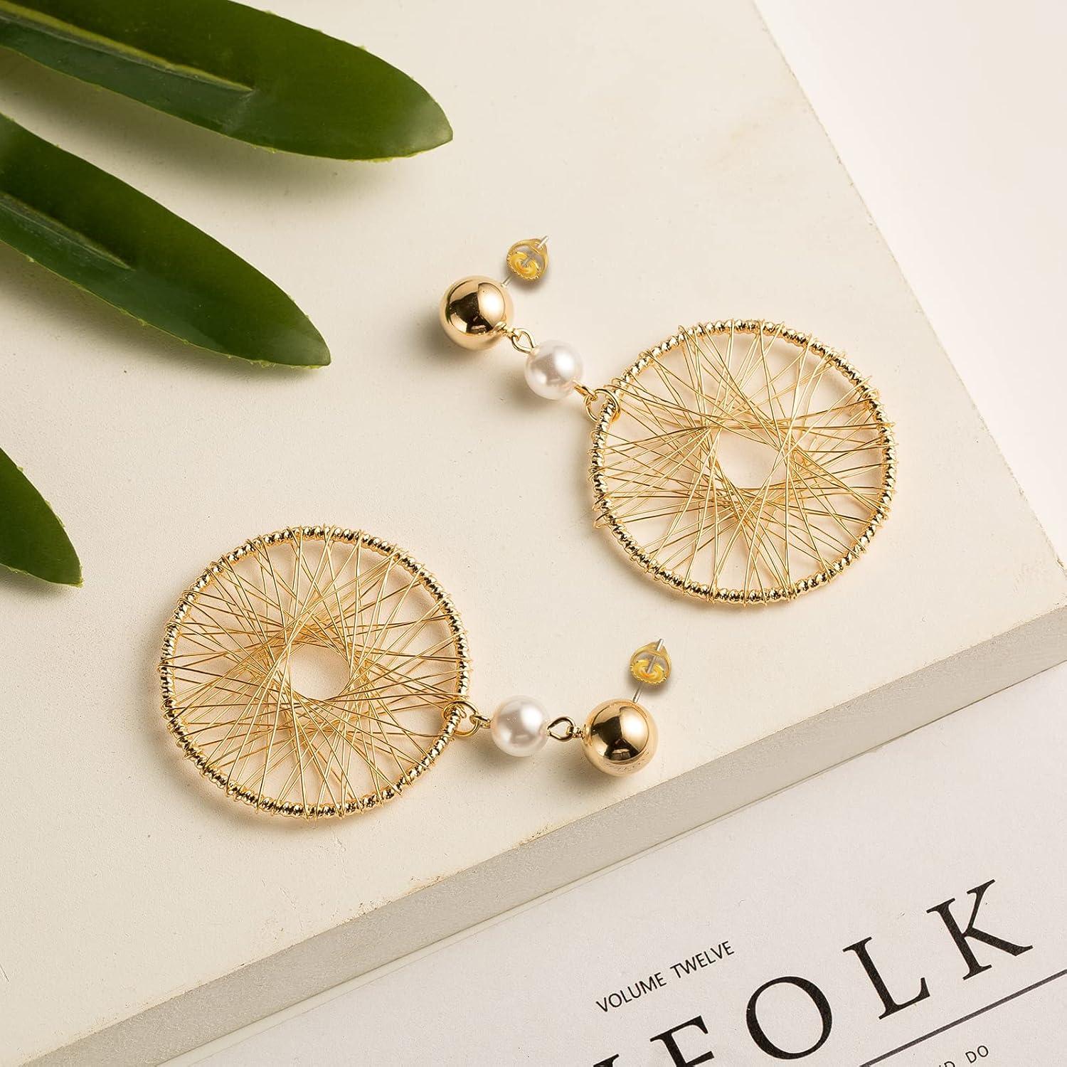 12 Respaldo de Aretes Tornillo Hipoalergénico Hmjpng Dorado 18K