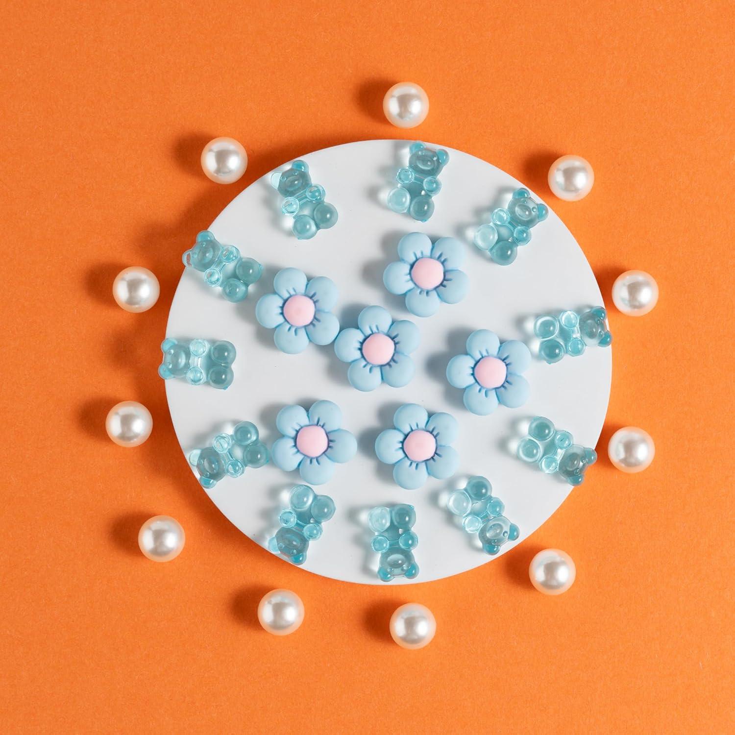 Encantos de Zapatos GIDDITZ Ositos y Flores - 27 Piezas