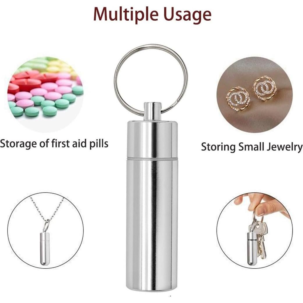 Organizador de Pastillas Portátil HCYJkluc Mediano Impermeable